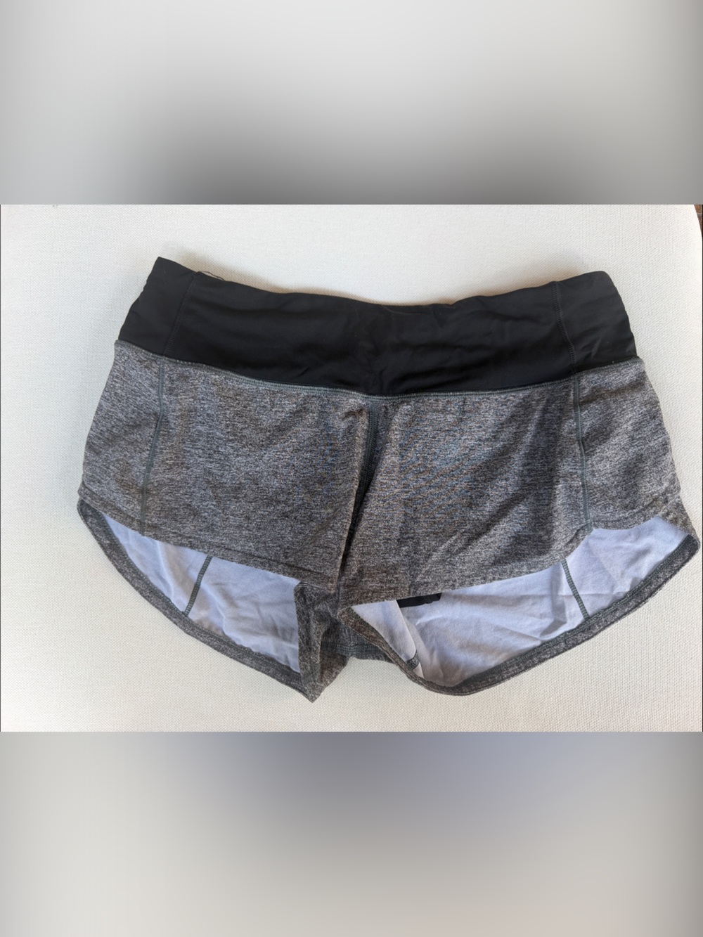 lululemon athletica Gray and Black Women's Speed ups 2.5 inch